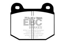 Load image into Gallery viewer, Yellowstuff Street And Track Brake Pads; 2005-2011 Lotus Elise - EBC - DP4197/2R