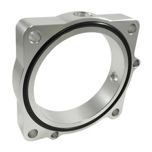 Load image into Gallery viewer, Torque Solution Throttle Body Spacer (Silver): Dodge Challenger R/T / SRT8 2011-2012 V8-5.7/6.4L - Torque Solution - TS-TBS-001