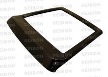 Load image into Gallery viewer, OEM-style carbon fiber trunk lid for 1984-1987 Toyota Corolla AE86 HB - Seibon Carbon - TL8487TYAE86HB