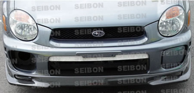 GD-style carbon fiber front lip for 2002-2003 Subaru Impreza / WRX - Seibon Carbon - FL0203SBIMP-GD