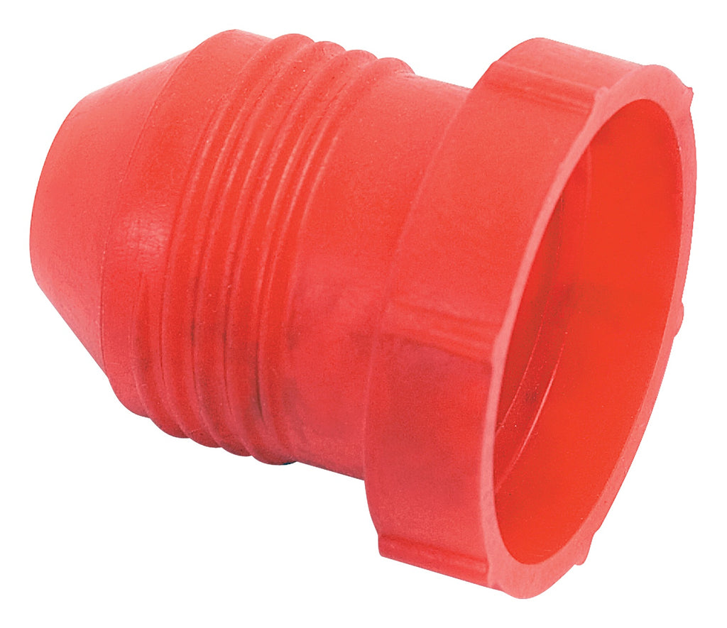 10 AN Fitting Plugs Plastic Red Qty 10 - Russell - 645541