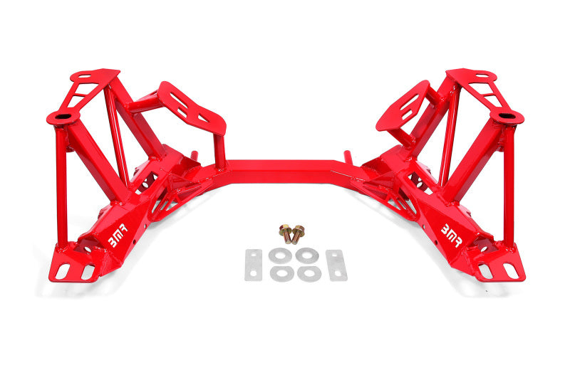 BMR 96-04 Ford Mustang K-Member w/o Spring Perches - Red - BMR Suspension - KM744R