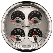 Load image into Gallery viewer, GAUGE KIT; 2 PC.; QUAD/TACH/SPEEDO; 5in.; AMERICAN MUSCLE - AutoMeter - 1205