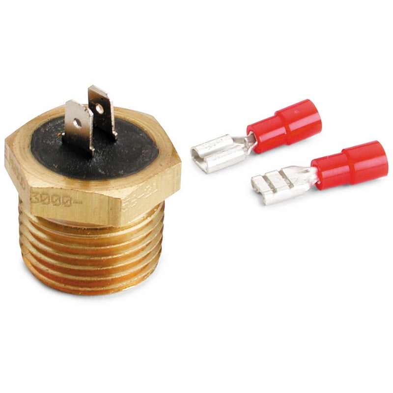 TEMPERATURE SWITCH; 200 deg.F; 1/2-1/16in. NPT MALE; FOR PRO-LITE WARNING LIGHT - AutoMeter - 3246