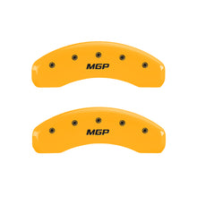 Load image into Gallery viewer, Set of 4: Yellow finish, Black MGP - MGP Caliper Covers - 52003SMGPYL