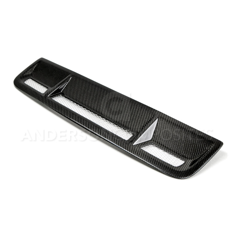 Carbon fiber hood vent for 2010-2014 Ford Shelby GT500 - Anderson Composites - AC-HV11MU500