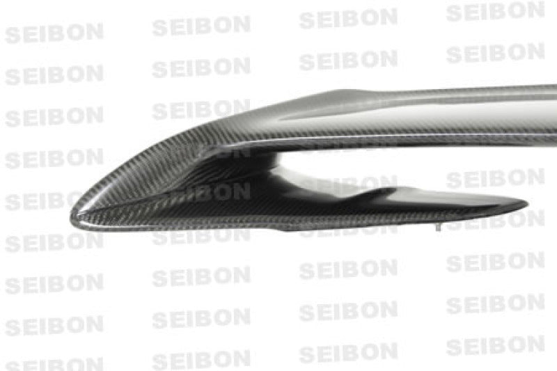 OEM-style carbon fiber rear spoiler for 2009-2015 Nissan GTR - Seibon Carbon - RS0910NSGTR-OE
