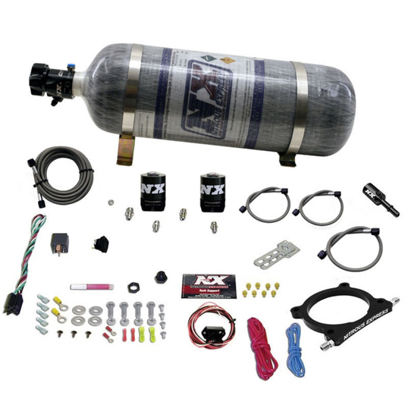 5.0L Coyote and 7.3L Godzilla Plate System(50-250HP) W/ 12LB Bottle. - Nitrous Express - 20951-12