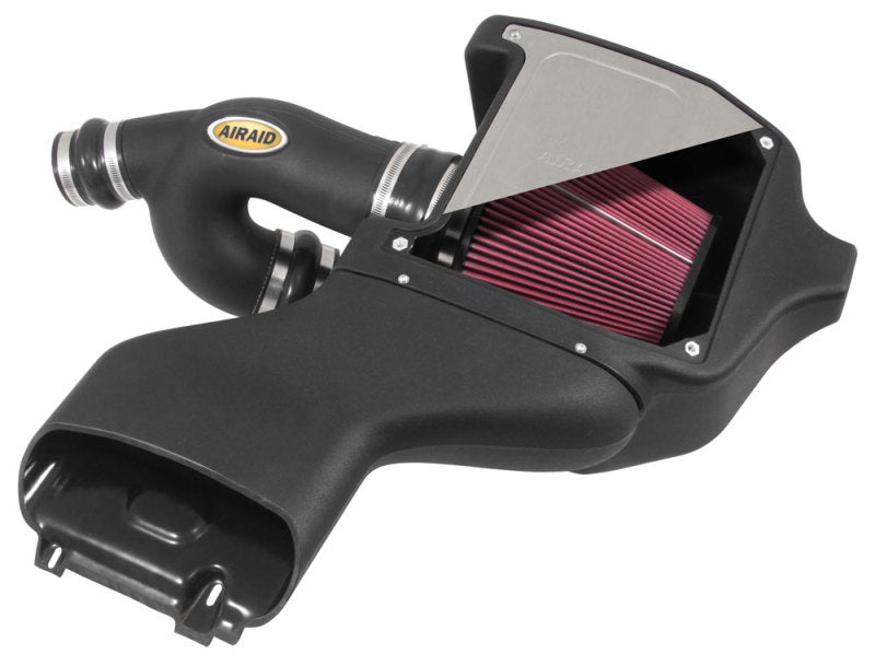 Airaid 2015 Ford F-150 2.7L/3.5L EcoBoost Cold Air Intake System w/ Black Tube (Dry/Red) 2015-2016 Ford F-150 - AIRAID - 401-338