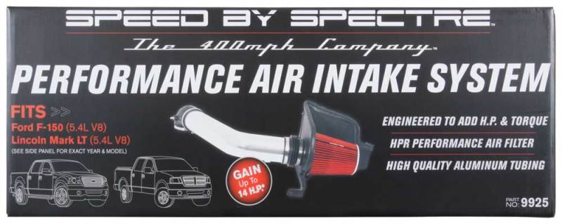 Engine Cold Air Intake Performance Kit - Spectre - 9925