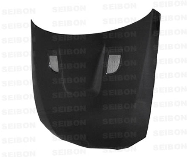 BM-style carbon fiber hood for 2007-2010 BMW E92 2DR, pre LCI - Seibon Carbon - HD0708BMWE922D-BM
