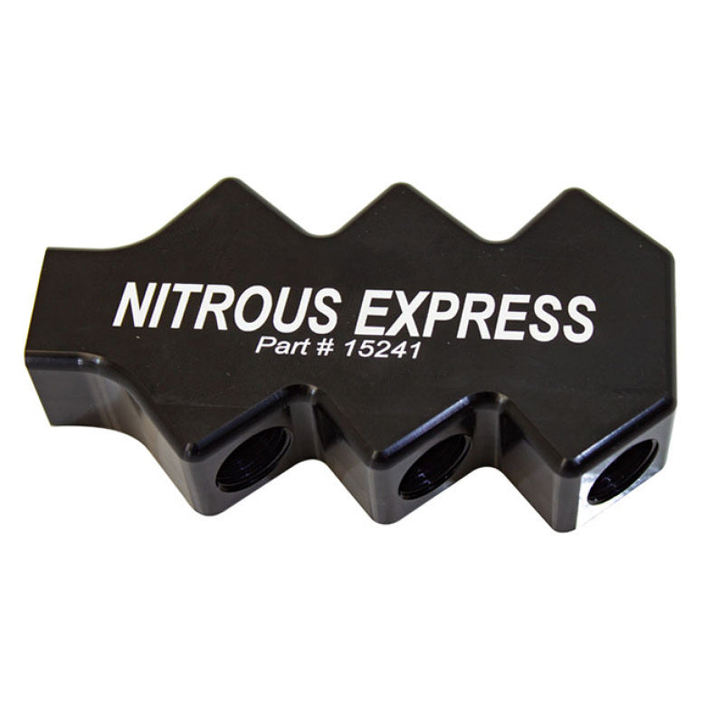 6 Port Distribution Block . - Nitrous Express - 15241
