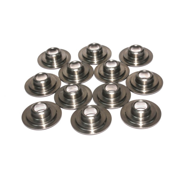 10 Degree Titanium Retainer Set of 12 for 1.437"-1.500" OD Double Springs - COMP Cams - 730-12