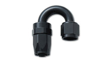 Load image into Gallery viewer, 180 Degree Hose End Fitting; HoseSize:-4AN; 6061 Aluminum; Anodized Black; - VIBRANT - 21804
