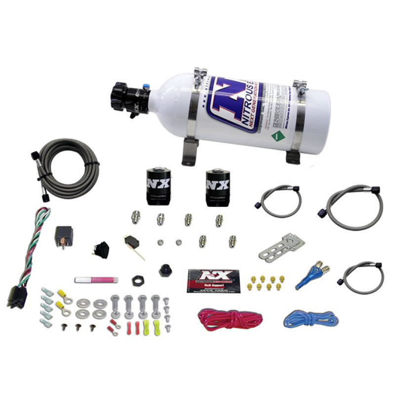 UNIVERSAL SYSTEM FOR EFI (ALL SINGLE NOZZLE APPLICATION; With 5LB Bottle . - Nitrous Express - 20915-05