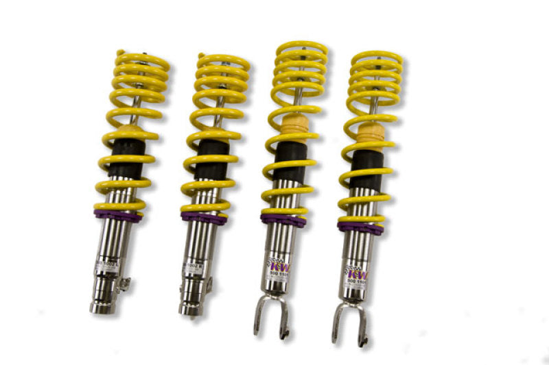 Height adjustable stainless steel coilovers with adjustable rebound damping 1996-2000 Honda Civic - KW - 15250003