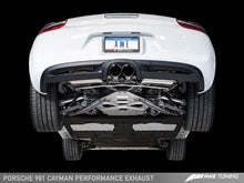 Load image into Gallery viewer, AWE Tuning Porsche 981 Performance Exhaust System - w/Diamond Black Tips - AWE Tuning - 3010-33024
