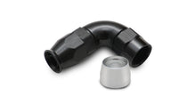 Load image into Gallery viewer, 90 Degree High Flow Hose End Fitting for PTFE Lined Hose, -12AN - VIBRANT - 28912