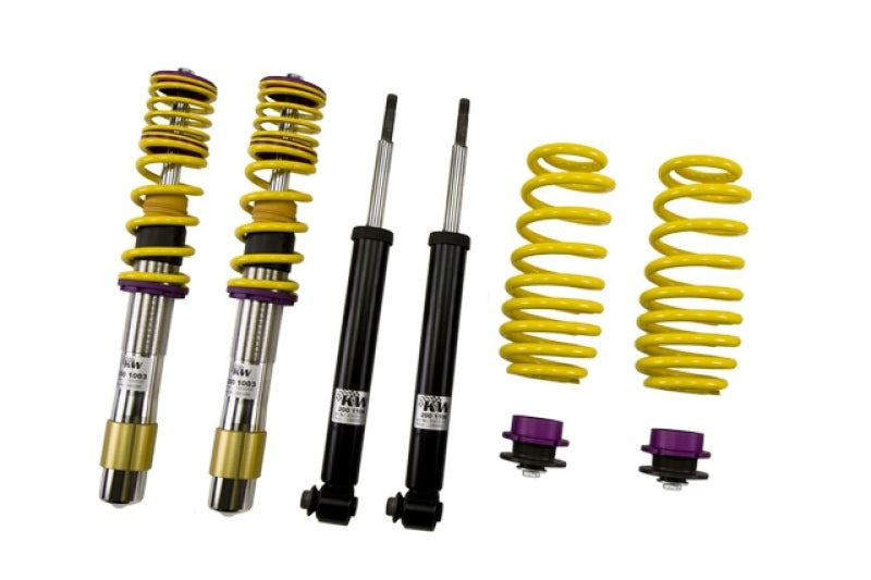 Height adjustable stainless steel coilover system with pre-configured damping 2001-2003 BMW 525i - KW - 10220038