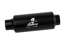 Load image into Gallery viewer, Aeromotive In-Line Marine Filter - AN-12 - 40 Micron SS Element - Black Hardcoat Finish - Aeromotive Fuel System - 12343