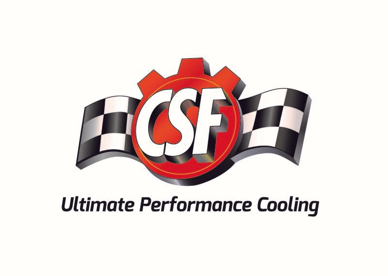 The KING Cooler - Ultimate Drag Race Radiator w/ SPAL Fan & Mounting Kit - CSF - 7065