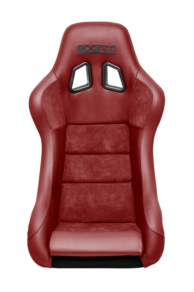 Sparco Seat QRT Performance Leather/Alcantara Red (Must Use Side Mount 600QRT) - SPARCO - 008012RPRS