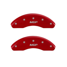 Load image into Gallery viewer, Set of 4: Red finish, Silver MGP - MGP Caliper Covers - 51005SMGPRD
