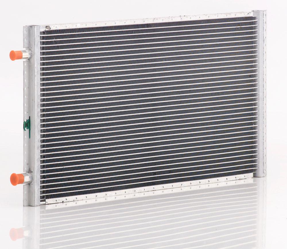 Air Conditioning Condenser 14 x 26 Natural Finish Aluminum Be Cool Radiator - Be Cool - 76002