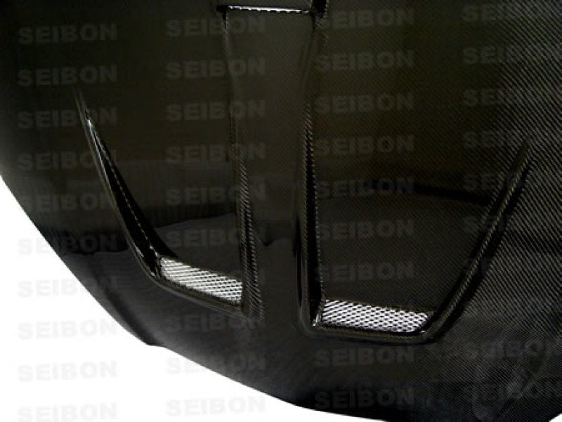 MG-style carbon fiber hood for 2002-2006 Acura RSX - Seibon Carbon - HD0205ACRSX-MG