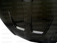 Load image into Gallery viewer, MG-style carbon fiber hood for 2002-2006 Acura RSX - Seibon Carbon - HD0205ACRSX-MG