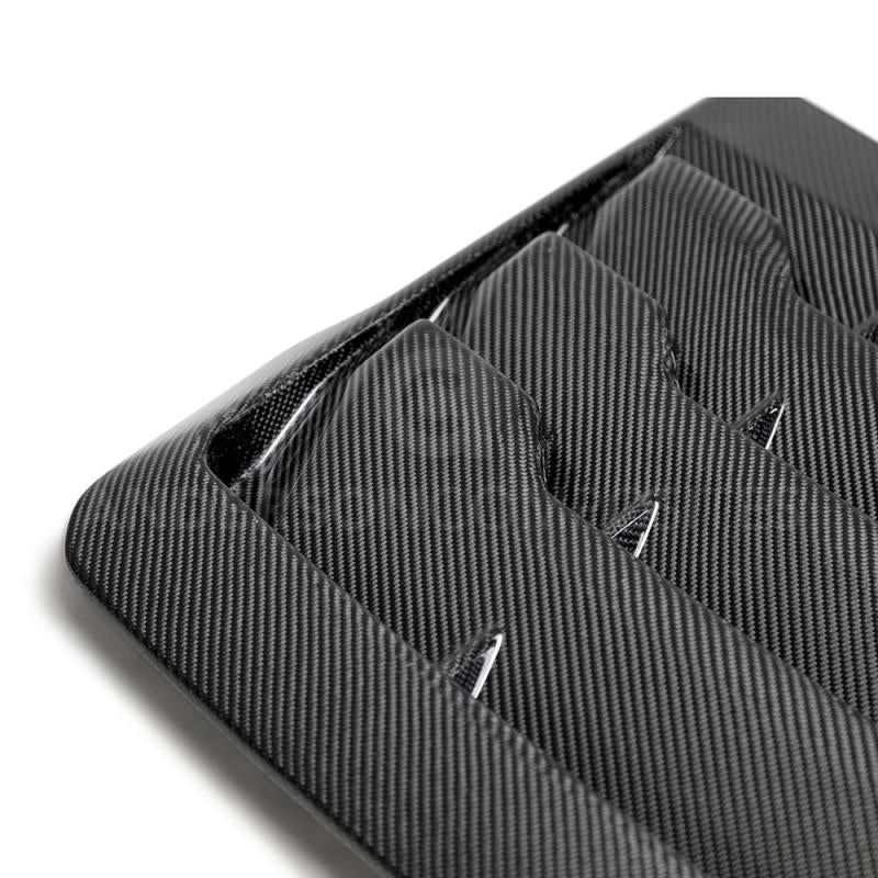 Type-OE carbon fiber hood vent for 2017-2020 Ford Raptor - Anderson Composites - AC-HDS17FDRA-OE