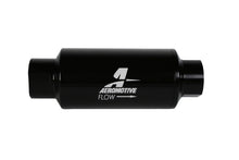 Load image into Gallery viewer, Aeromotive In-Line Filter 10AN 10 Micron Microglass Element Bright-Dip Black 2in OD - Aeromotive Fuel System - 12350