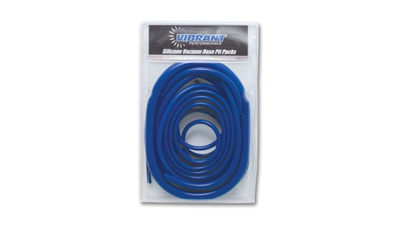Silicone Vacuum Hose Pit Kit; Blue; - VIBRANT - 2104B