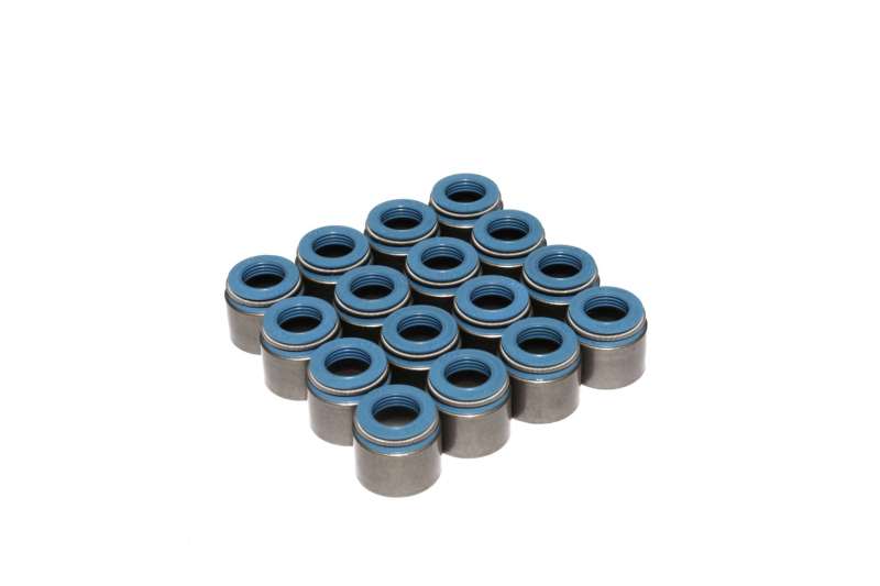 Set of 16 Metal Body Viton Valve Seals for .500" Guide Size, 5/16" Valve Stem - COMP Cams - 519-16