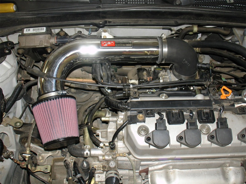 Black IS Short Ram Cold Air Intake System 2001-2005 Honda Civic