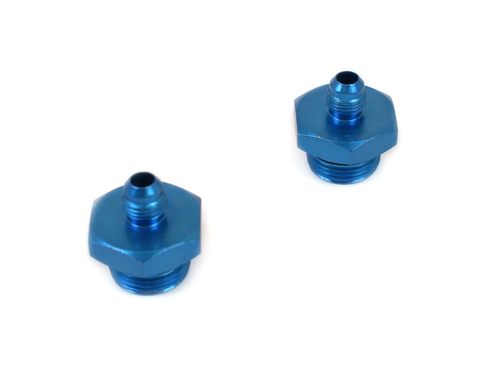 Canton 23-463A Adapter Fitting Aluminum O-Ring -12 AN Port To -6 Male AN 2 Pack - Canton - 23-463A