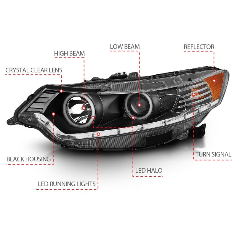 Acura tsx halo 2025 headlights