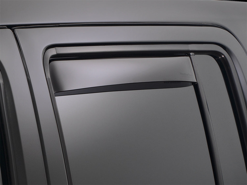 Side Window Deflector; Rear; Dark Tint; 2012-2018 Toyota Prius C - Weathertech - 81715