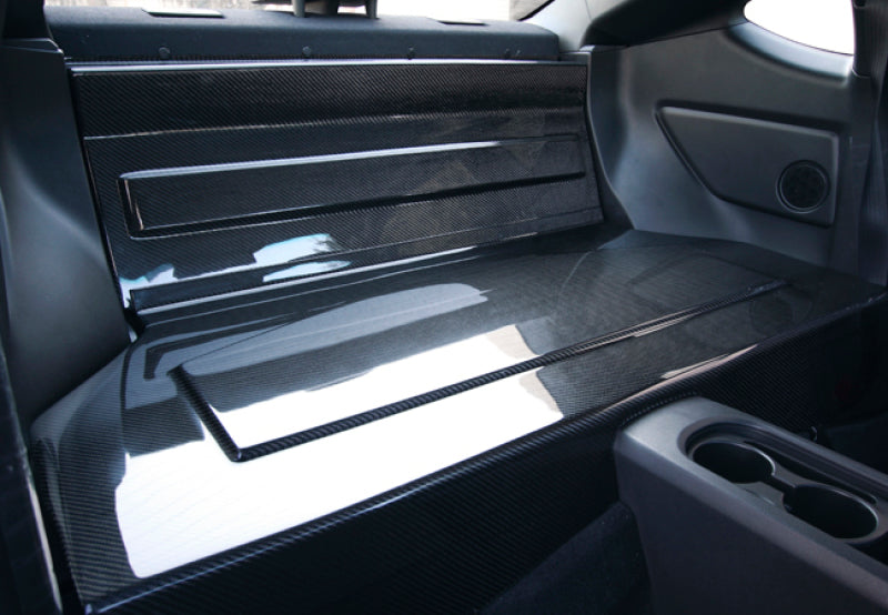 Carbon fiber rear seat panels for 2013-2020 Scion FRS / Subaru BRZ (2 pieces) - Seibon Carbon - BSP1213SCNFRS