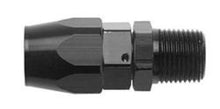 Load image into Gallery viewer, Fragola -10AN Straight Hose End x 1/2 NPT - Black - Fragola - 190110-BL