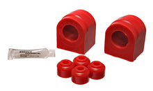 Load image into Gallery viewer, Sway Bar Bushing Set; Red; Front; Bar Dia. 34mm; Performance Polyurethane; - Energy Suspension - 4.5190R