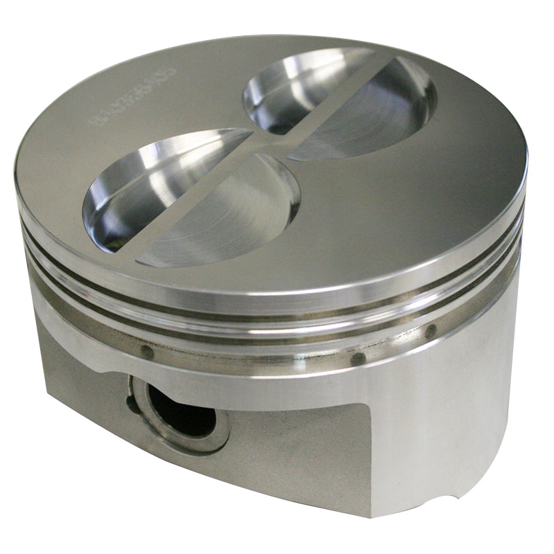Pro Max Pistons; Chevy 2618 Forged 4-Valve Relief 23 Degree Flat Top -5.0cc Howards Cams 840356405 - Howards Cams - 840356405