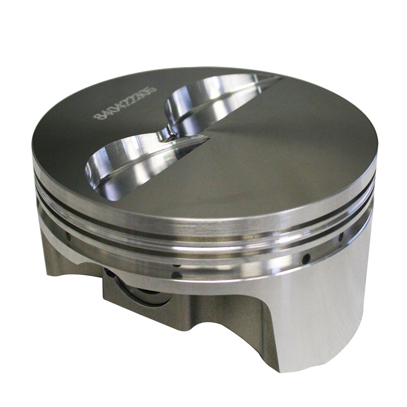 Pro Max Pistons; Chevy 262-400 2618 Forged 23 Degree Flat Top -5.0cc Howards Cams 840422305L - Howards Cams - 840422305L