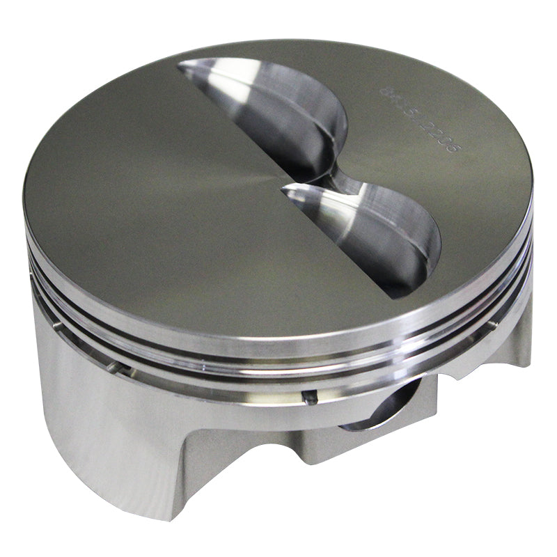 Pro Max Pistons; Chevy 262-400 2618 Forged 23 Degree Flat Top -6.0cc Howards Cams 841512206 - Howards Cams - 841512206