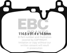 Load image into Gallery viewer, Yellowstuff Street And Track Brake Pads; 2015-2018 Mini Cooper - EBC - DP42271R