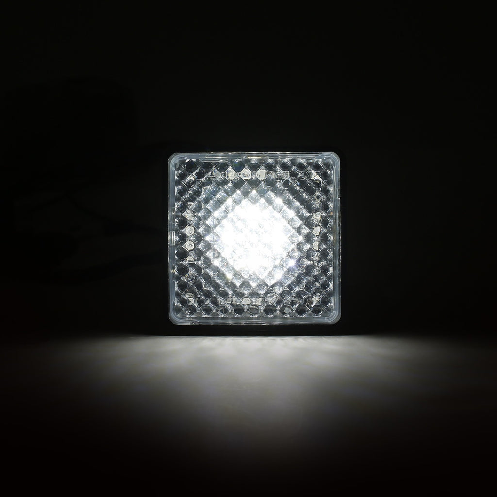 LED Hitch Light Kit; Clear Lens; Black Housing; White LED;    - Anzo USA - 861173