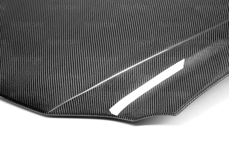 TV-style carbon fiber hood for 2014-2020 Lexus IS 250/350 - Seibon Carbon - HD14LXIS-TV