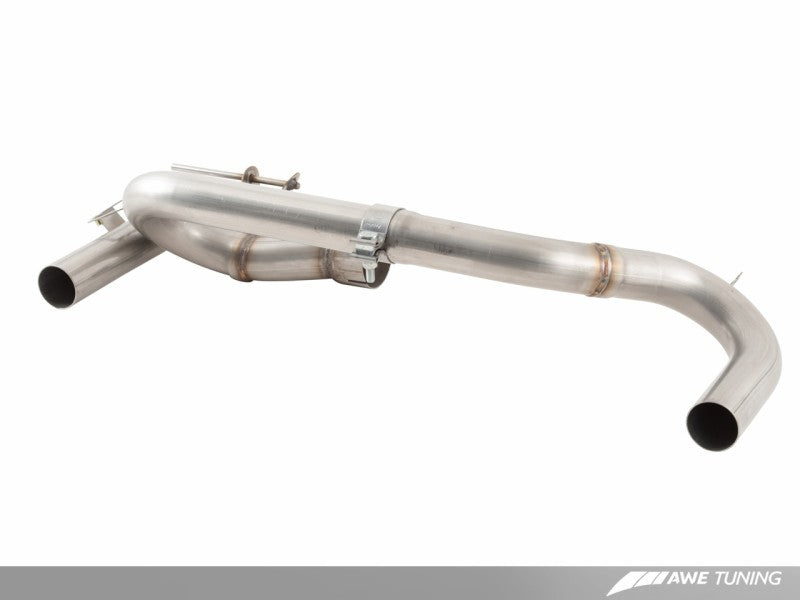 AWE Tuning BMW F3X 335i/435i Touring Edition Axle-Back Exhaust - Chrome Silver Tips (90mm) - AWE Tuning - 3010-32024