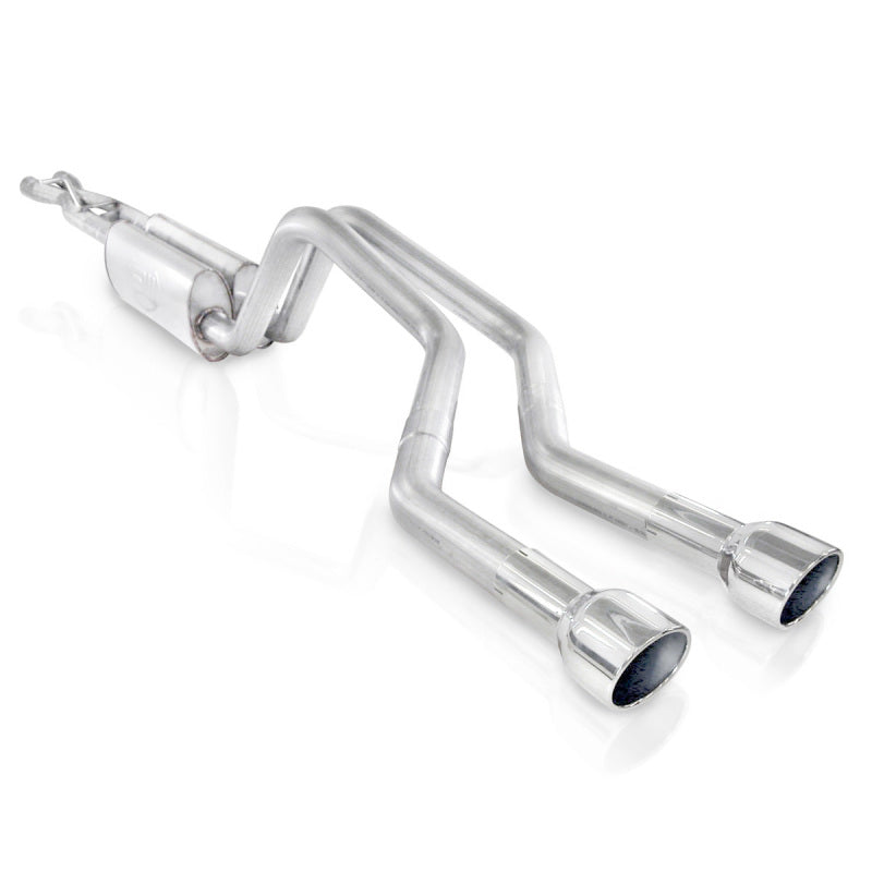 Stainless Works Dual Turbo Chambered Mufflers Center Exit X-Pipe Factory Connect 2006-2009 Chevrolet Trailblazer - Stainless Works - TBTDCO