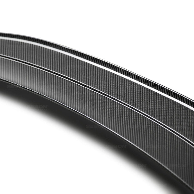 C-style carbon fiber rear spoiler for 2015-2020 Lexus RCF - Seibon Carbon - RS15LXRCF-C